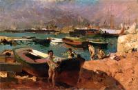 Joaquin Sorolla y Bastida - Valencia's Port